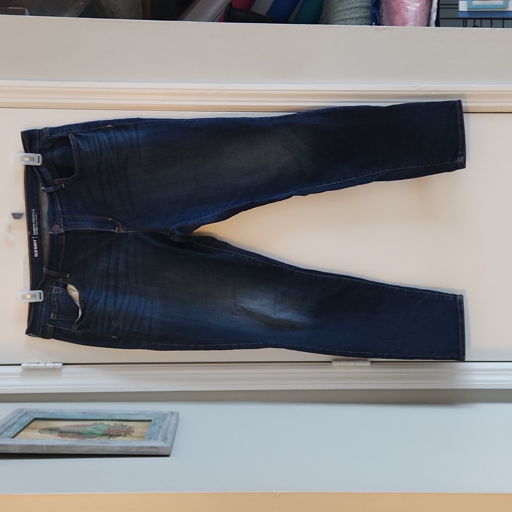 Old Navy Curvy Mid Rise Bootcut Denim